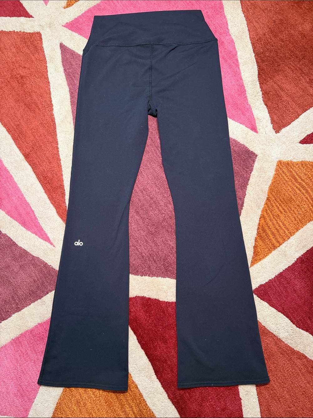 Alo Yoga Airbrush High-Waist 7/8 Bootcut Legging Size L - Picture 2 of 13
